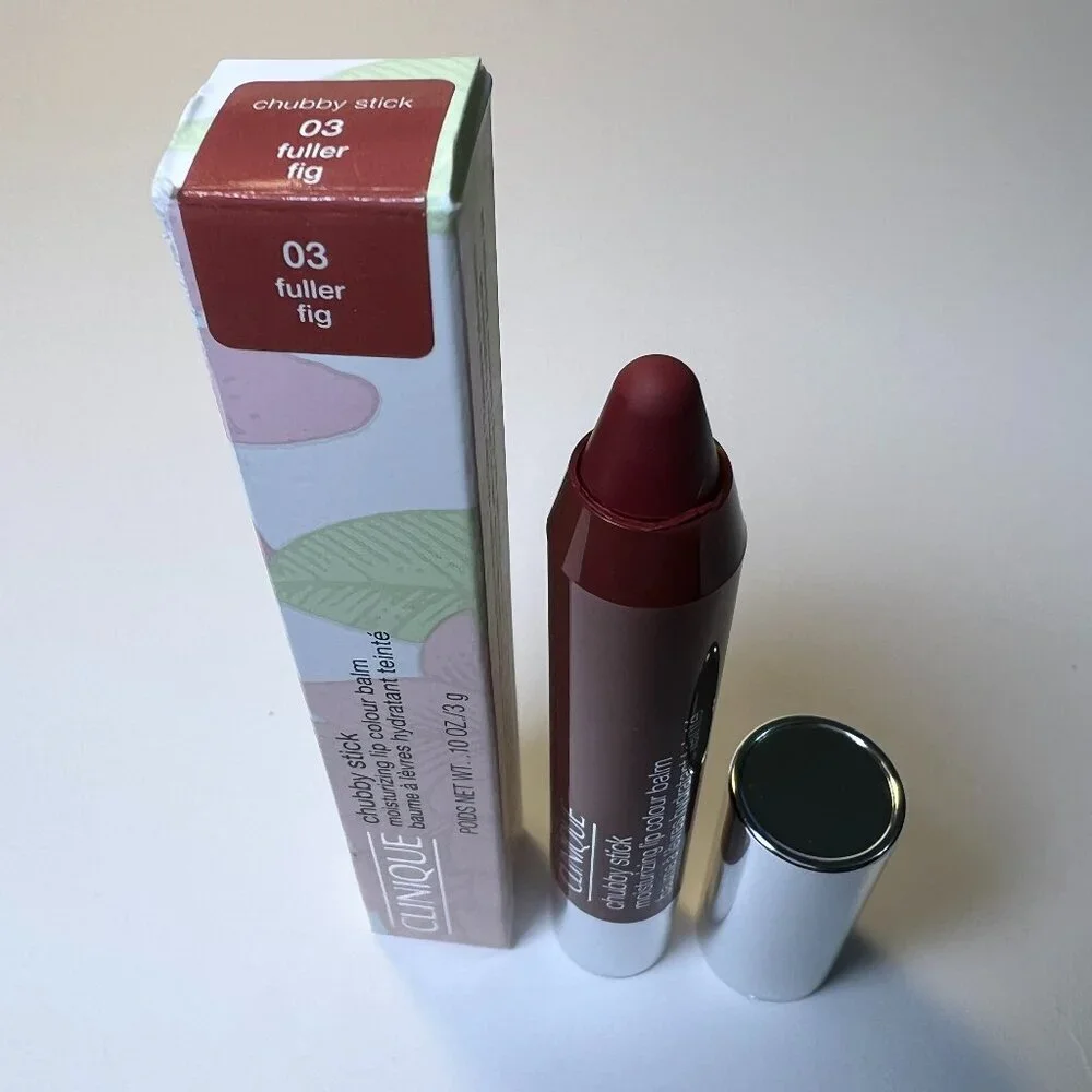 Clinique Chubby Stick Moisturizing Lip Color Balm 03 Fuller Fig Full Size